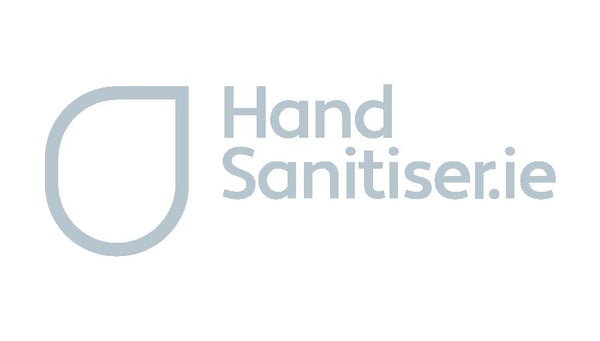 Several branded 250 ml bottles of hand sanitisers made by Hand Sanitiser Ireland in the laboratory at WI Polymers Limited