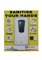 Hand Sanitiser Dispenser - Automatic Hands Free  (1 Litre)