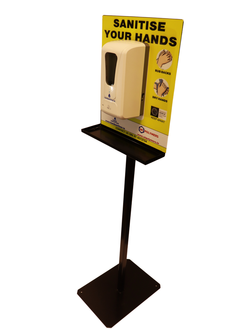 Sanitation station - automatic dispenser stand