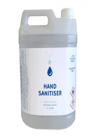 5 litre hand sanitiser liquid, made in Ireland