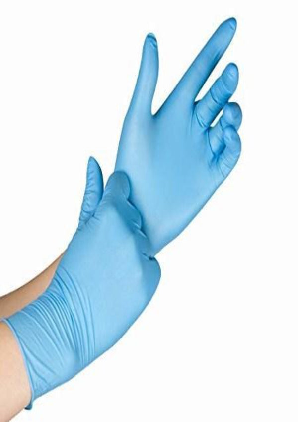 Nitrile gloves 100 pack, small medium and large